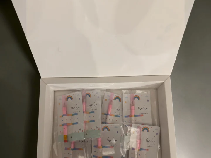 Card Favor with Pencil - Image 3