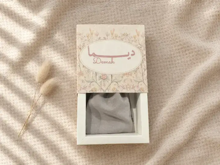 توزيعة مواليد بنات بوكس درج وردي ناعم 5 توزيعة مواليد بنات بوكس درج وردي ناعم