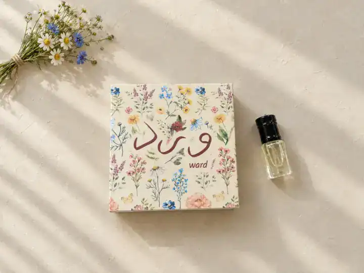 ⁦توزيعة مواليد بنات بوكس درج ورود ملونة⁩ - الصورة ⁦2⁩